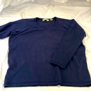 Eddie Bauer V-Neck Cotton Sweater Women’s XXL